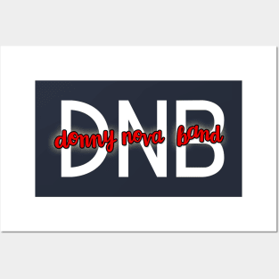 Donny Nova Band Initials Posters and Art